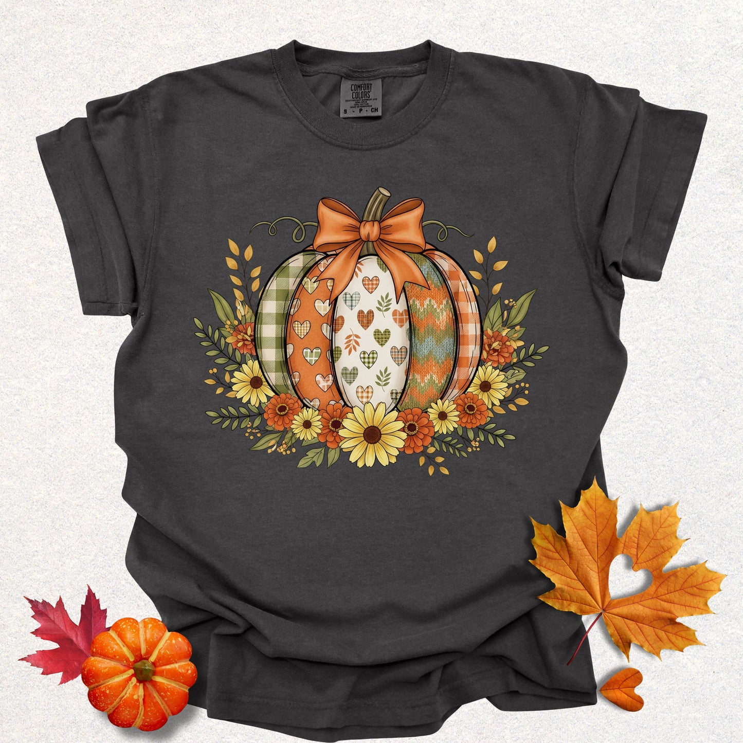 Floral Pumpkin Patch Tee