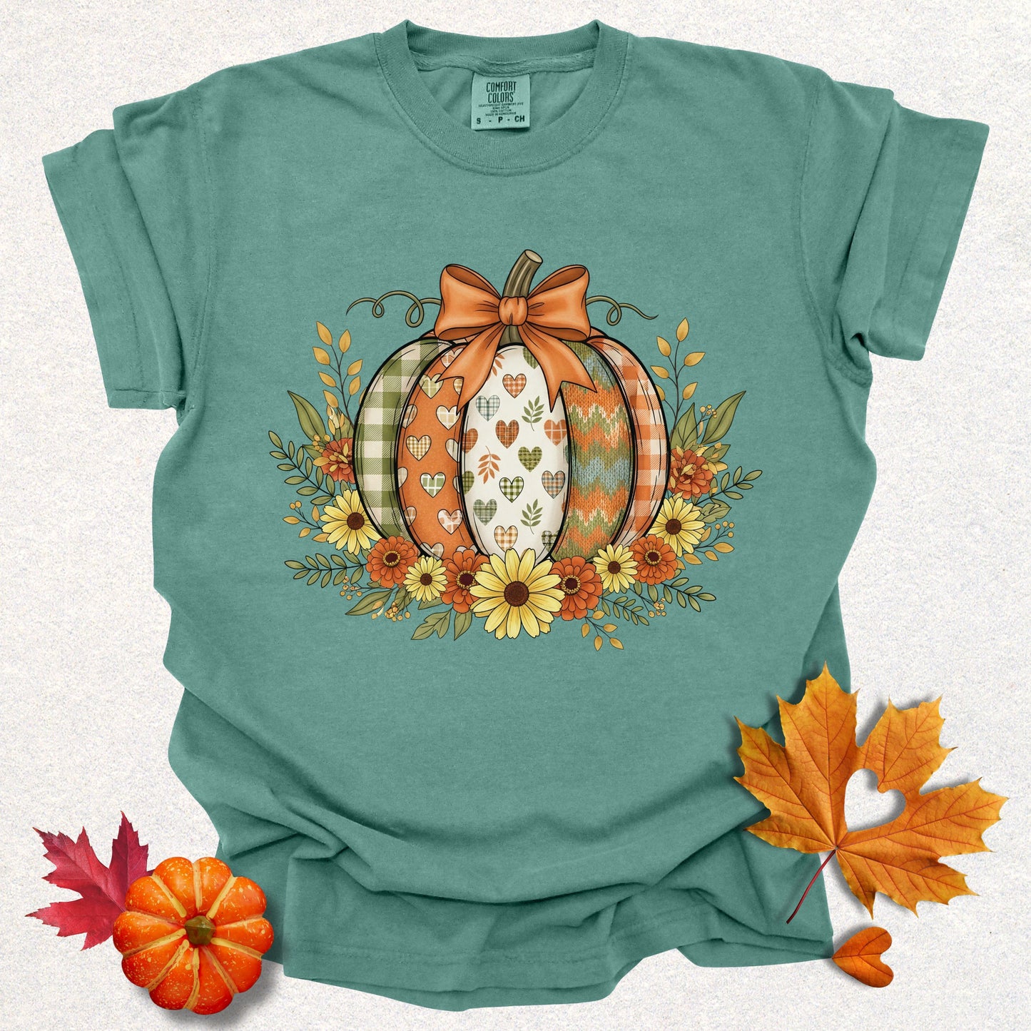 Floral Pumpkin Patch Tee