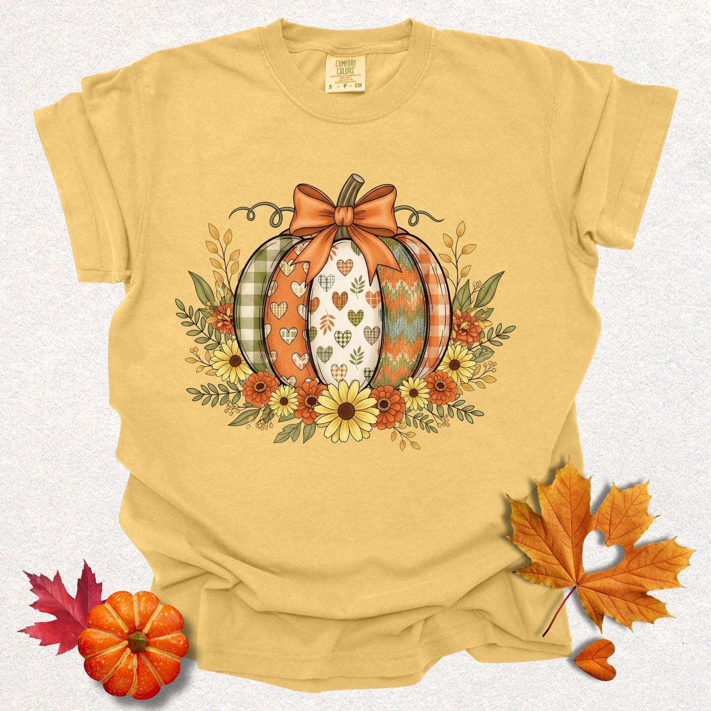 Floral Pumpkin Patch Tee