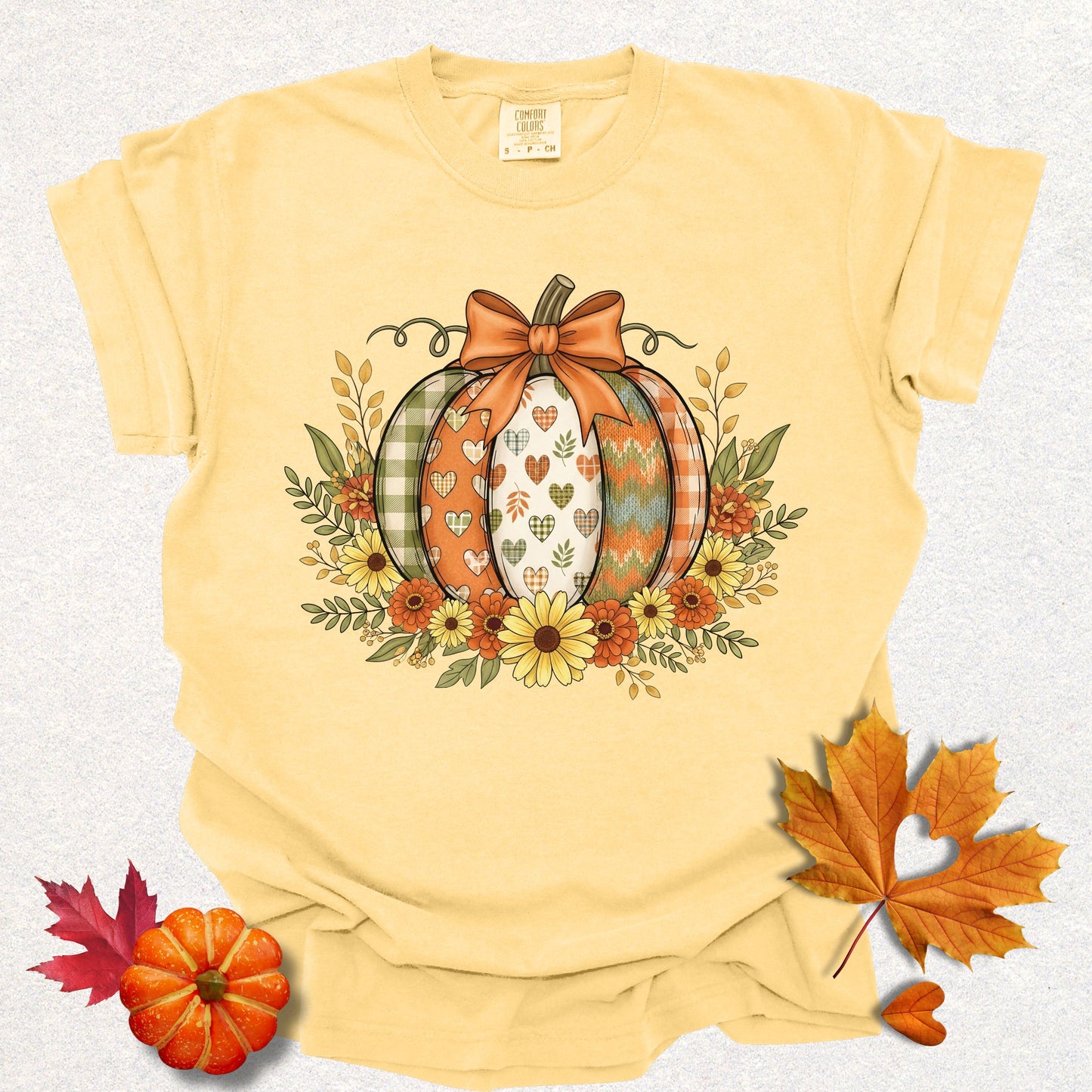 Floral Pumpkin Patch Tee