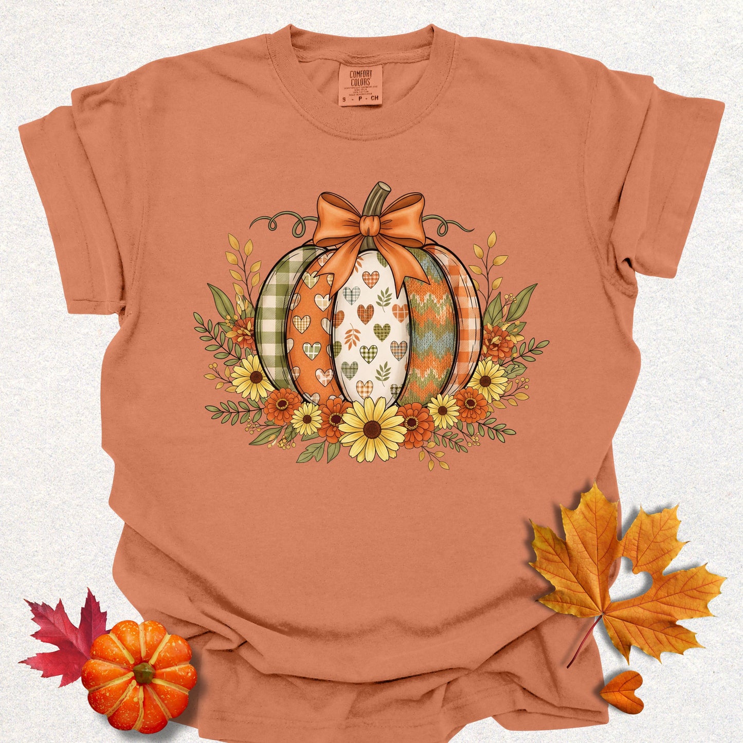 Floral Pumpkin Patch Tee