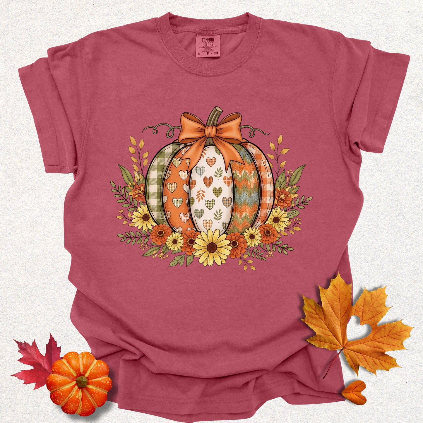 Floral Pumpkin Patch Tee