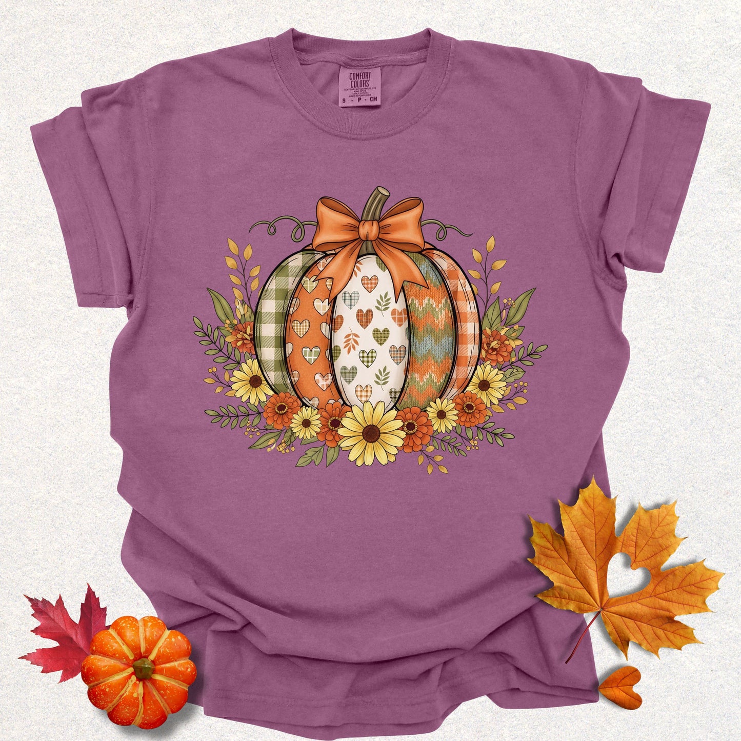 Floral Pumpkin Patch Tee
