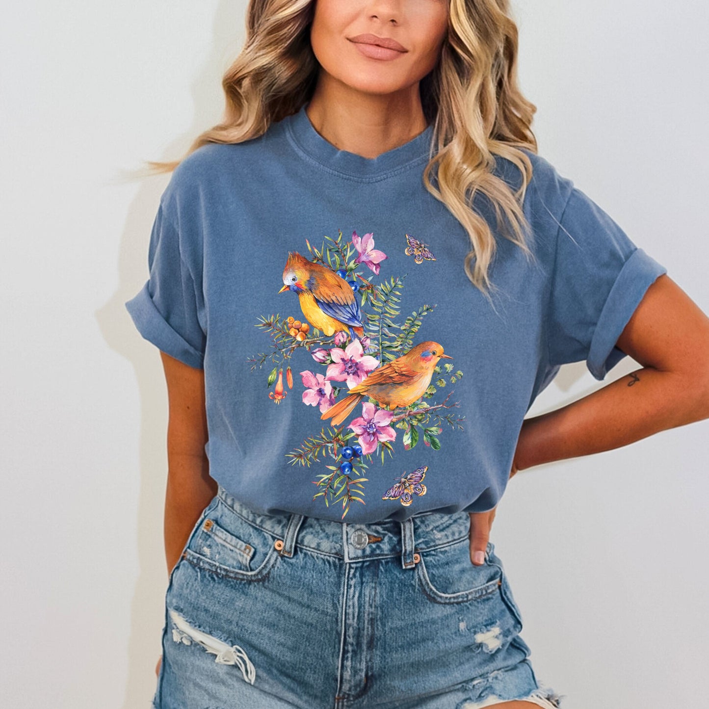 Whispers of Spring Floral Tee