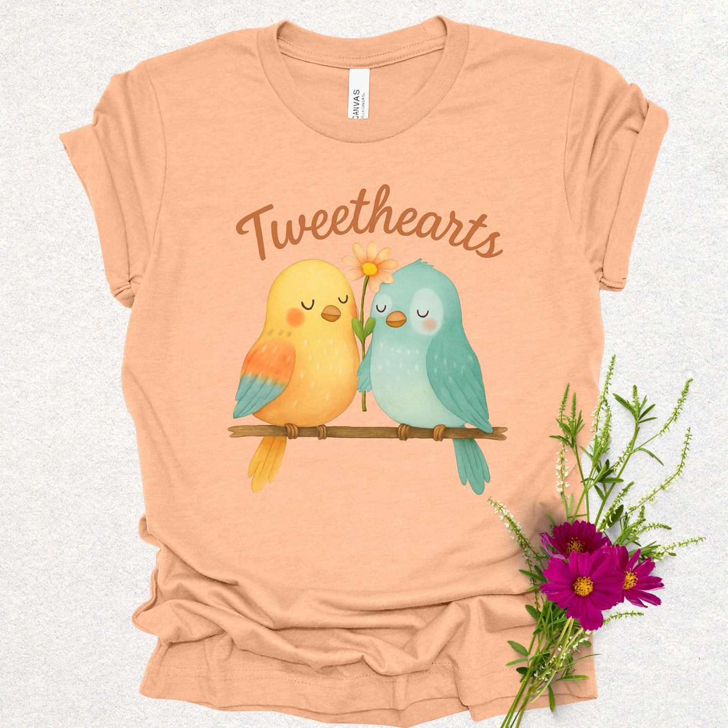 Tweetheart Birds Tee