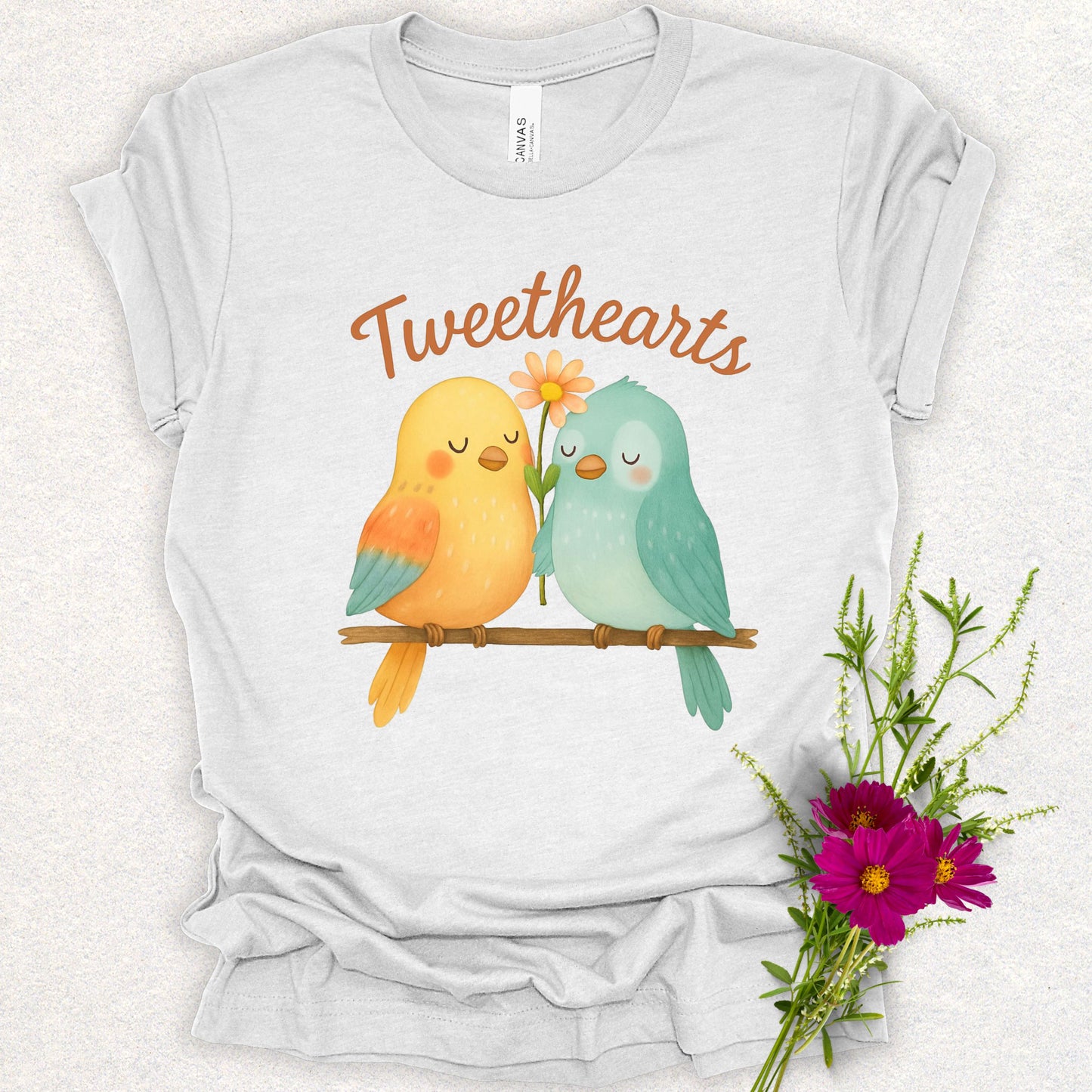 Tweetheart Birds Tee