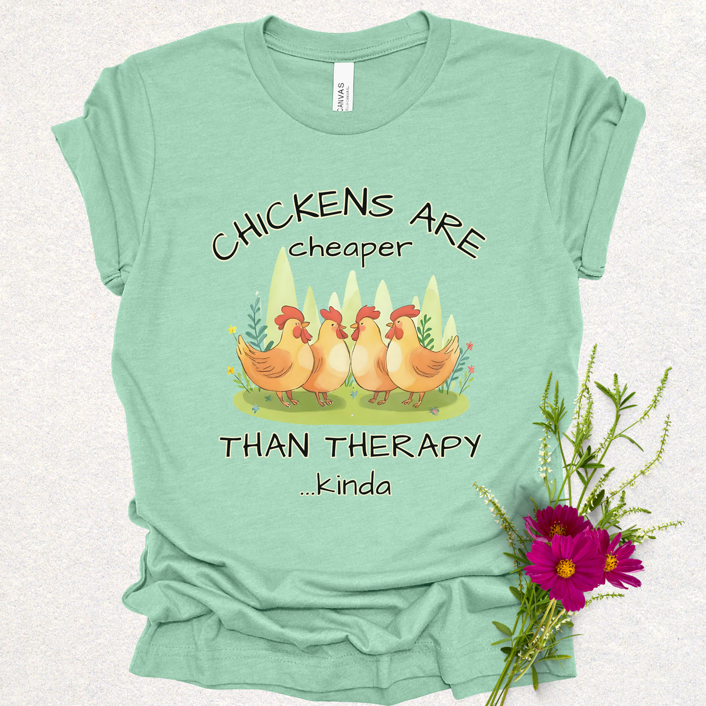 Chicken Therapy Tee