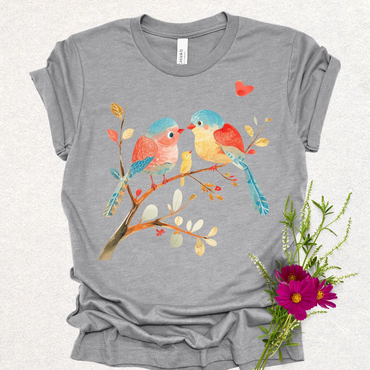 Feathery Family Tee