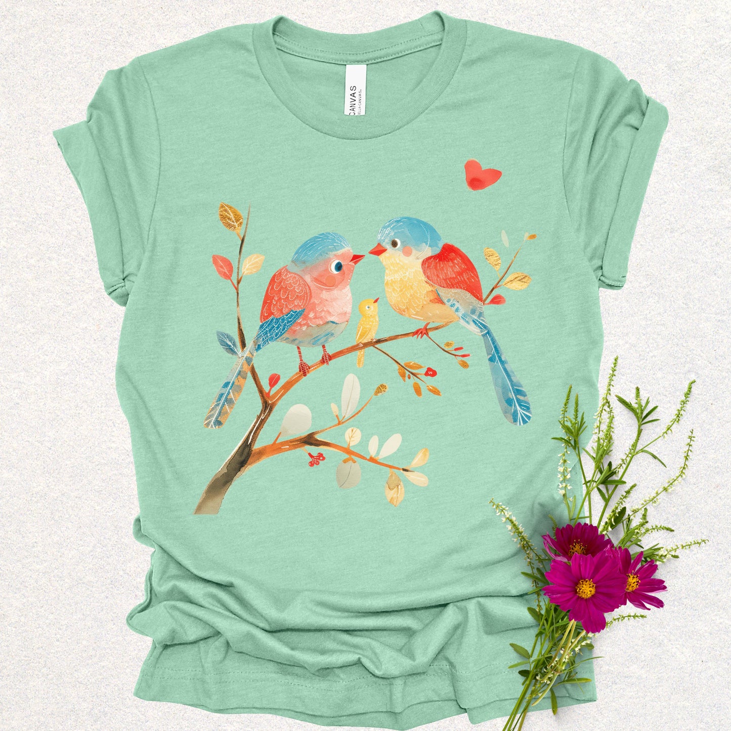 Feathery Family Tee