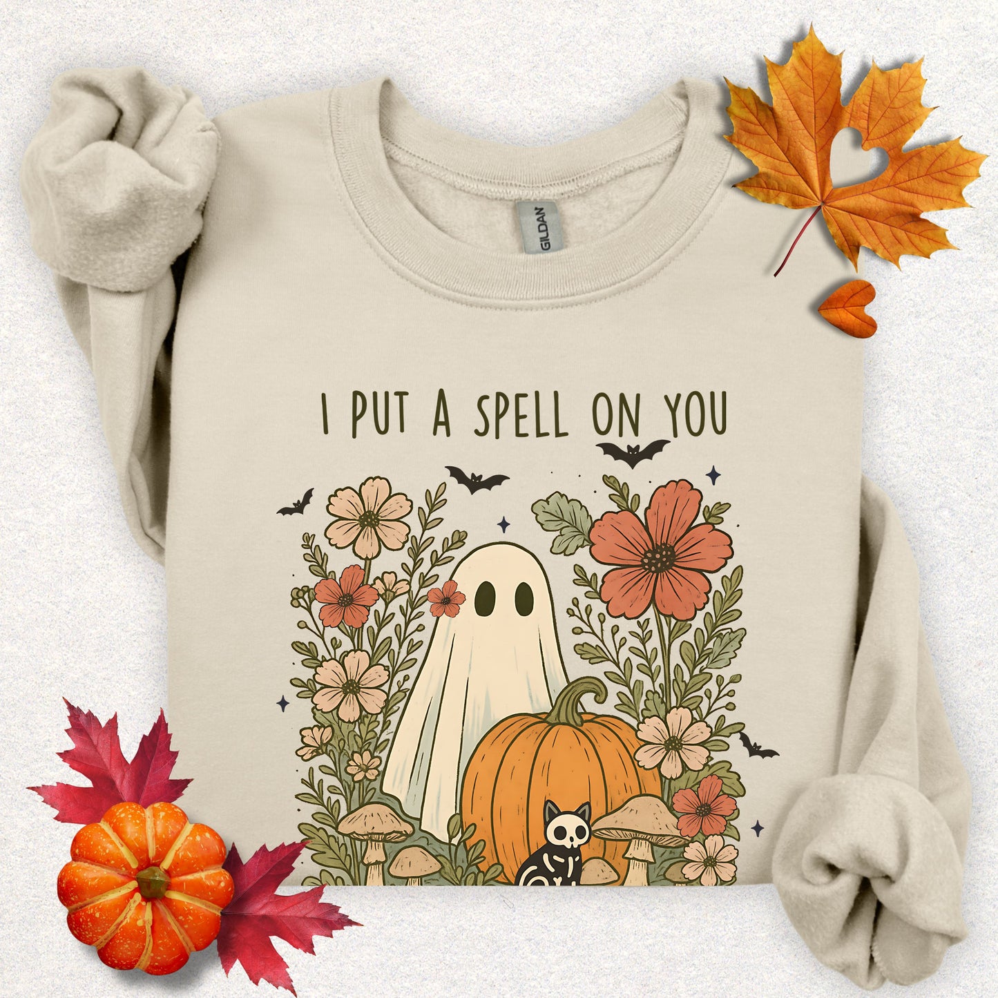 I Put a Spell on You Ghost Sweatshirt