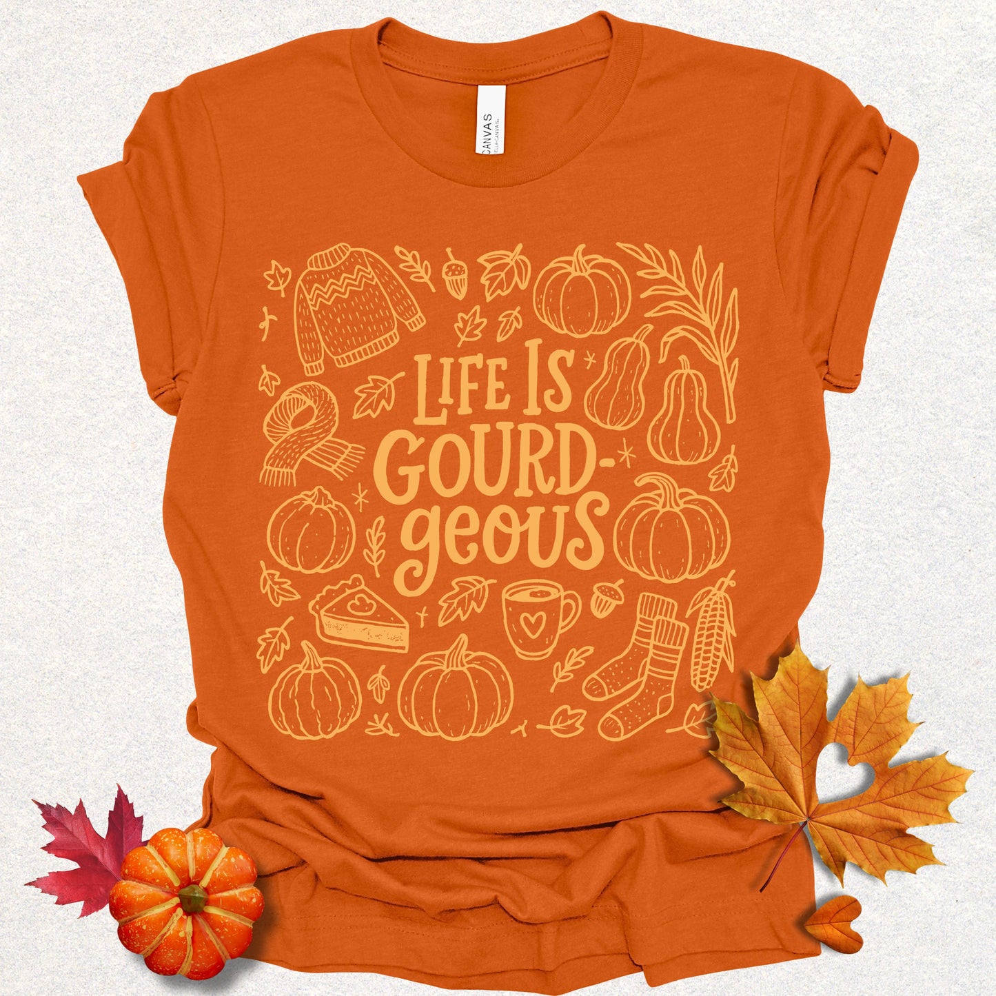 Life is Gourd-geous Fall Tee