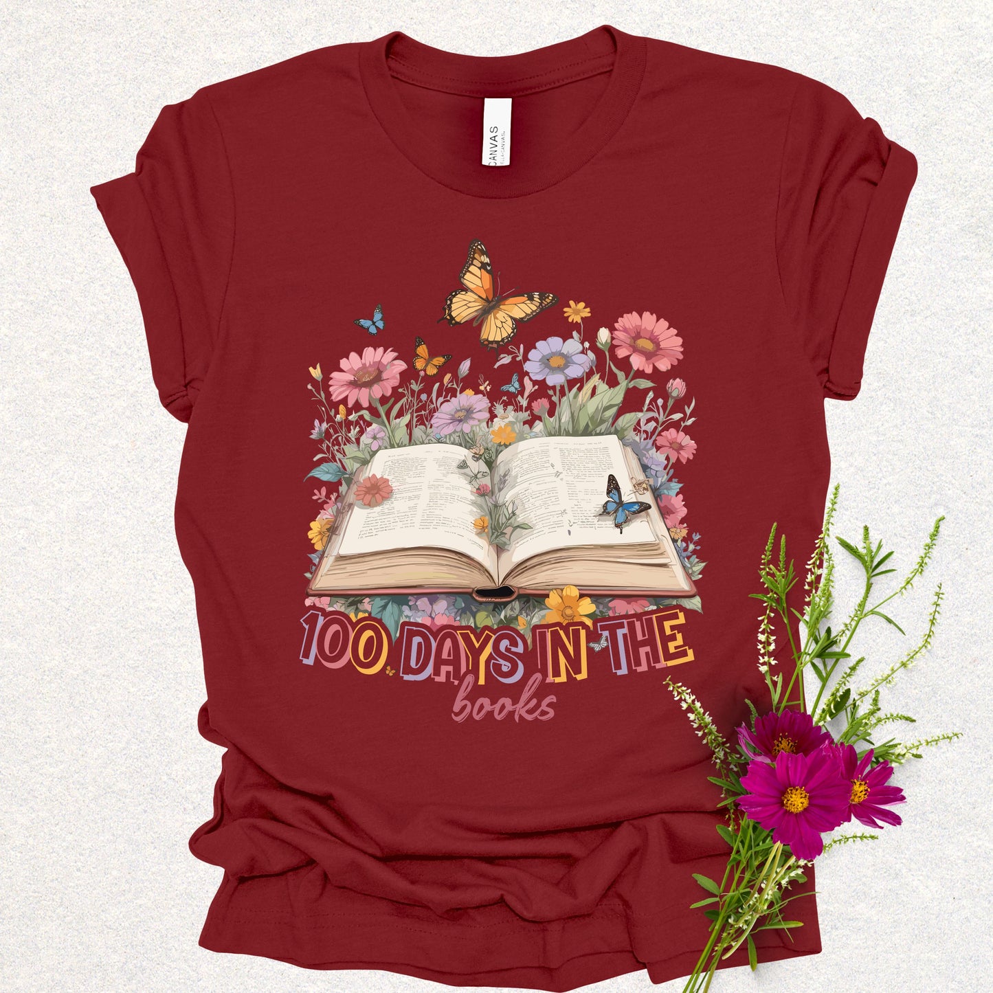 100 Days In The Book Tee