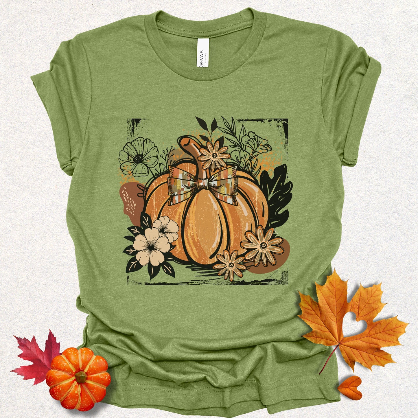 Autumn Pumpkin Short Sleeve Tee