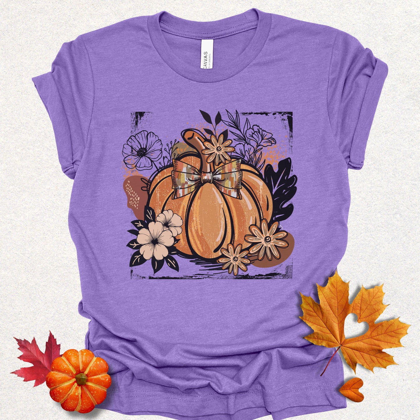Autumn Pumpkin Short Sleeve Tee