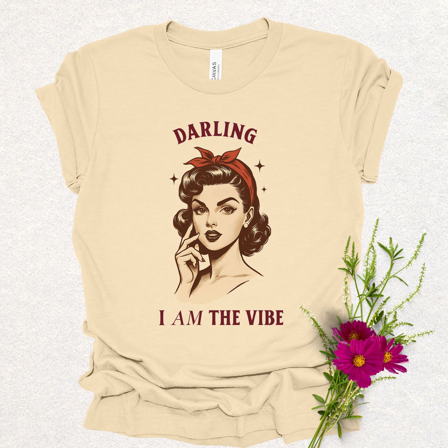 Vintage 'I Am the Vibe' Tee