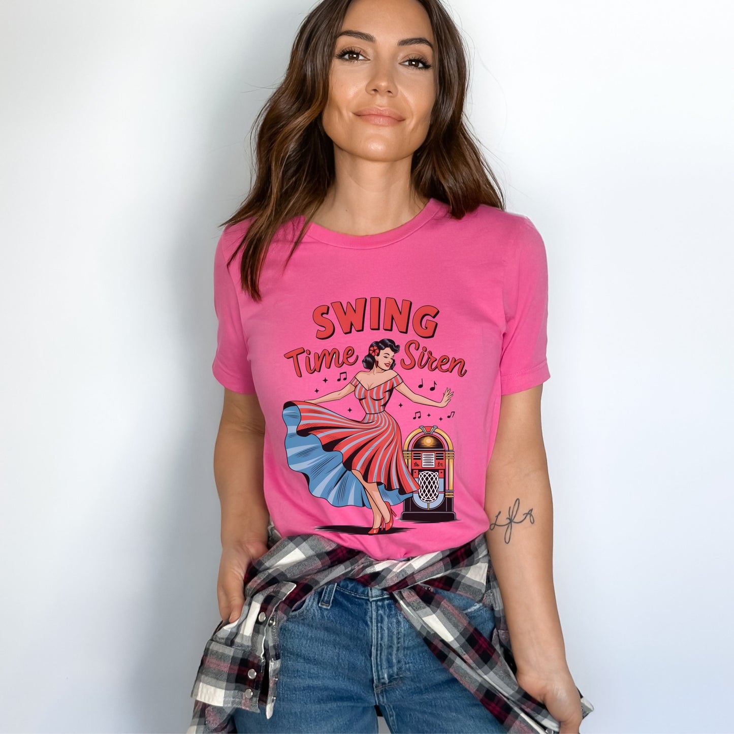 Vintage Swing Time Siren Tee