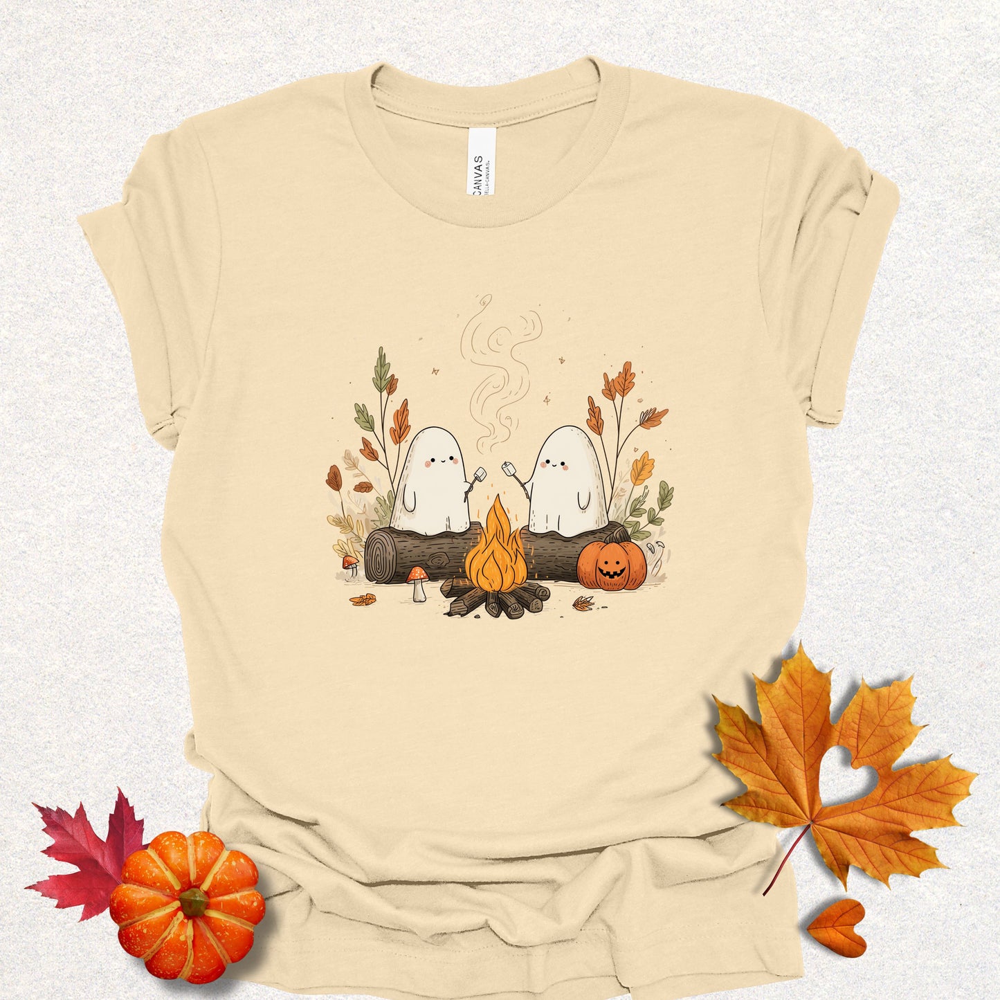 Cozy Ghost Campfire Tee