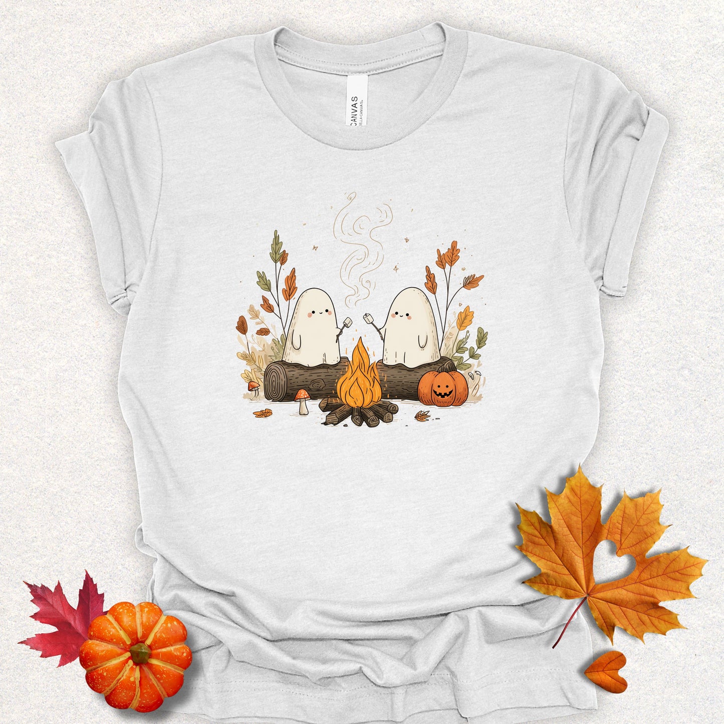 Cozy Ghost Campfire Tee