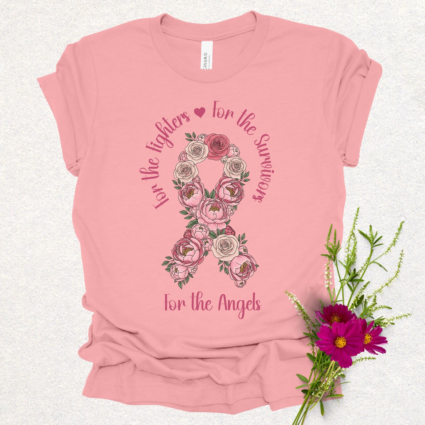 For the Fighters - Breast Cancer Awareness Tee