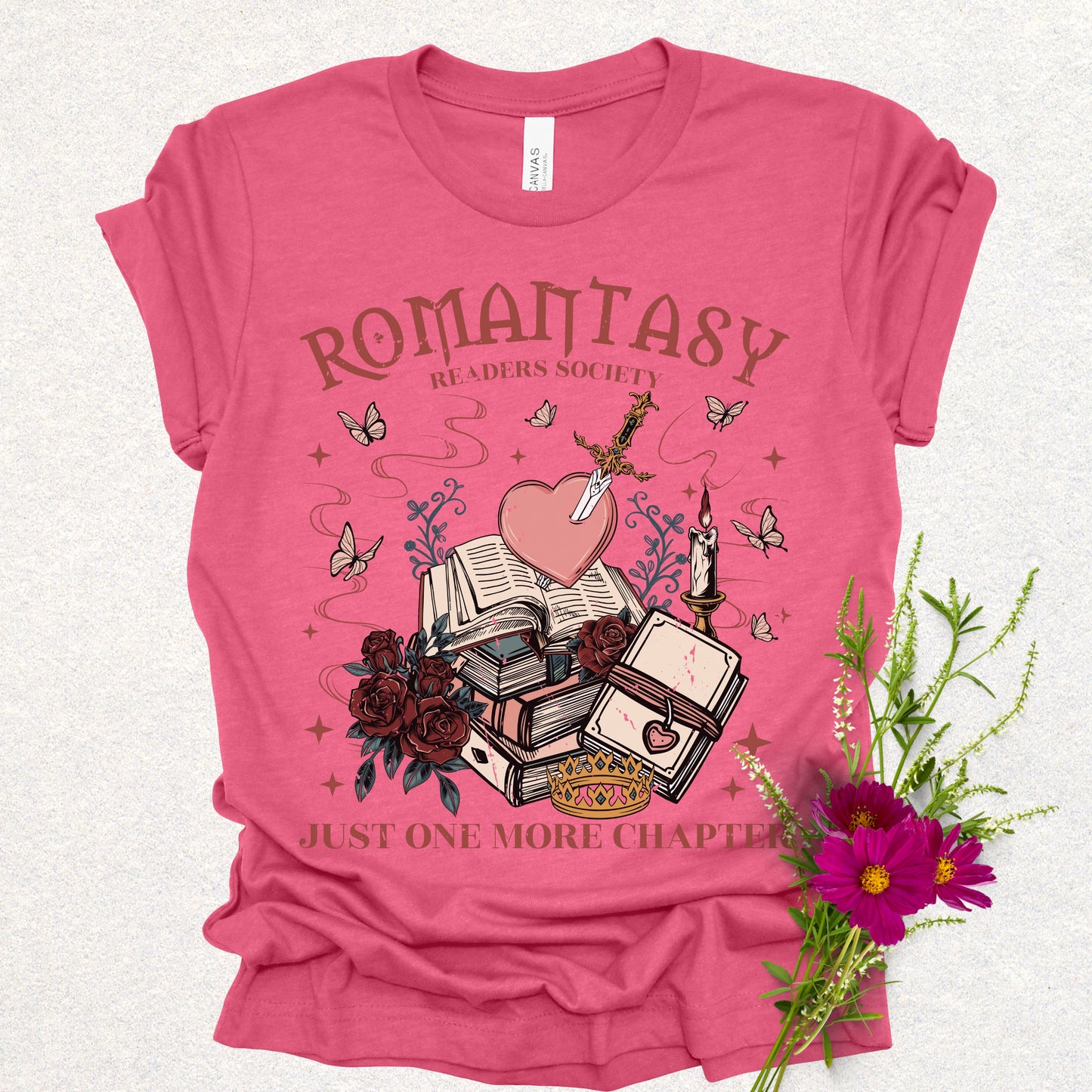 Romantasy Reader Society Tee