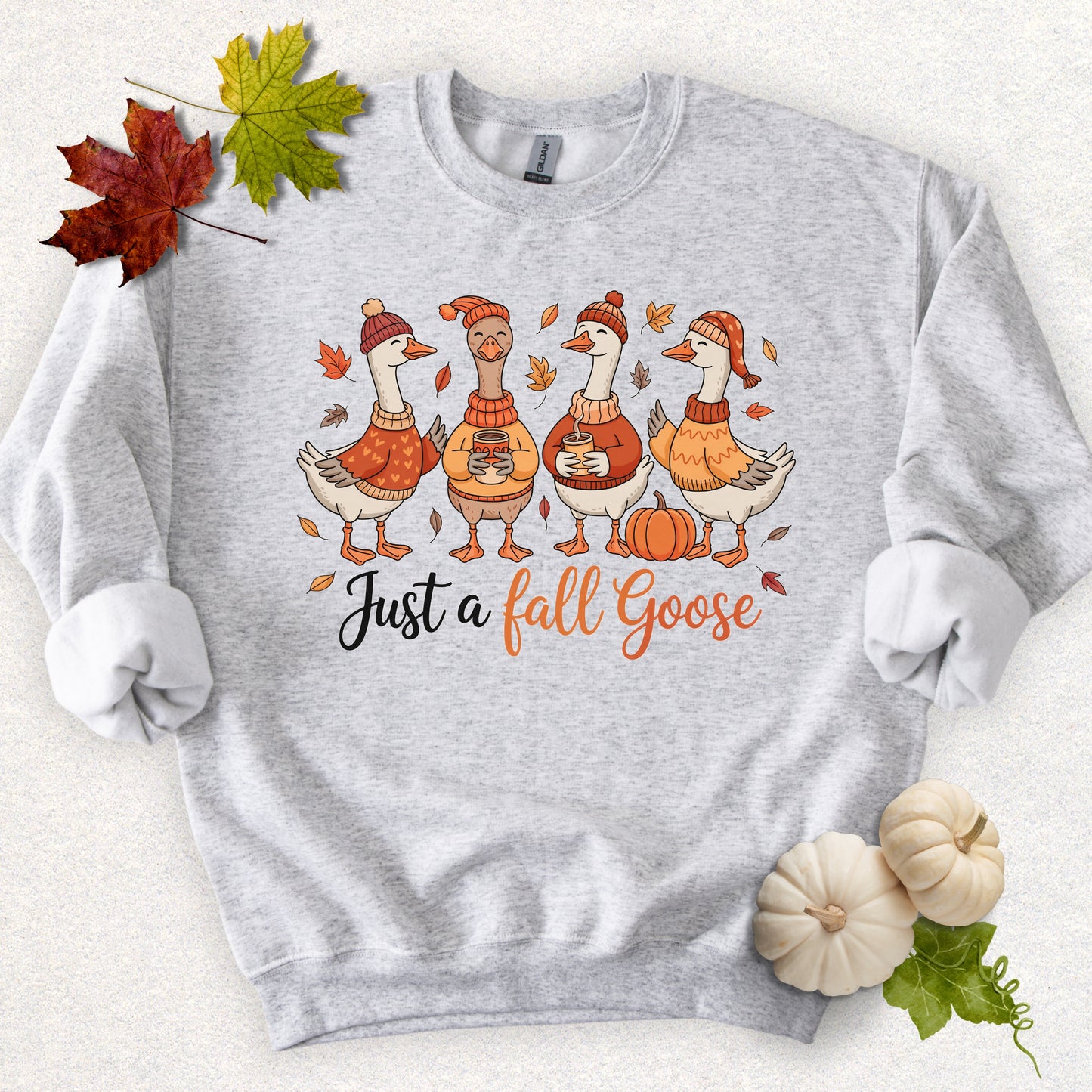 Fall Goose Crewneck Sweatshirt