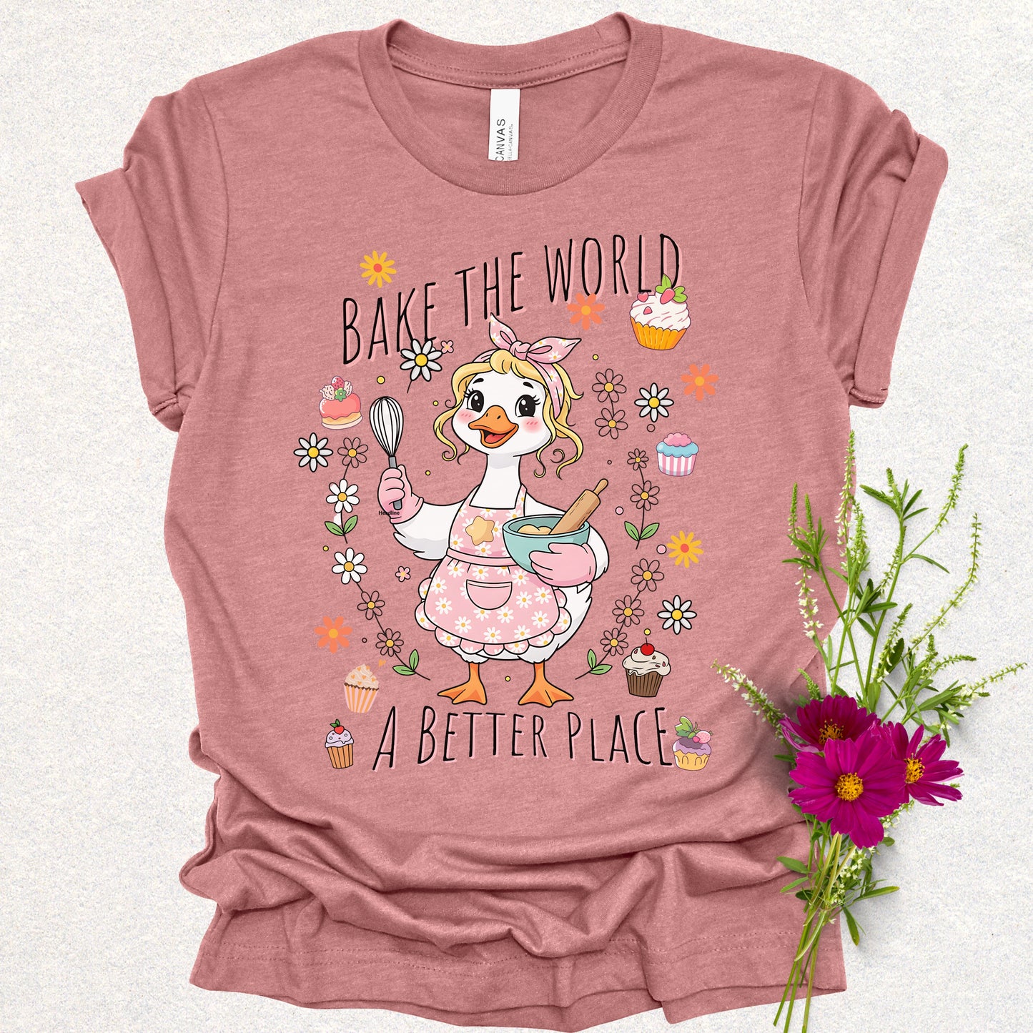 Bake the World A Better Place Tee