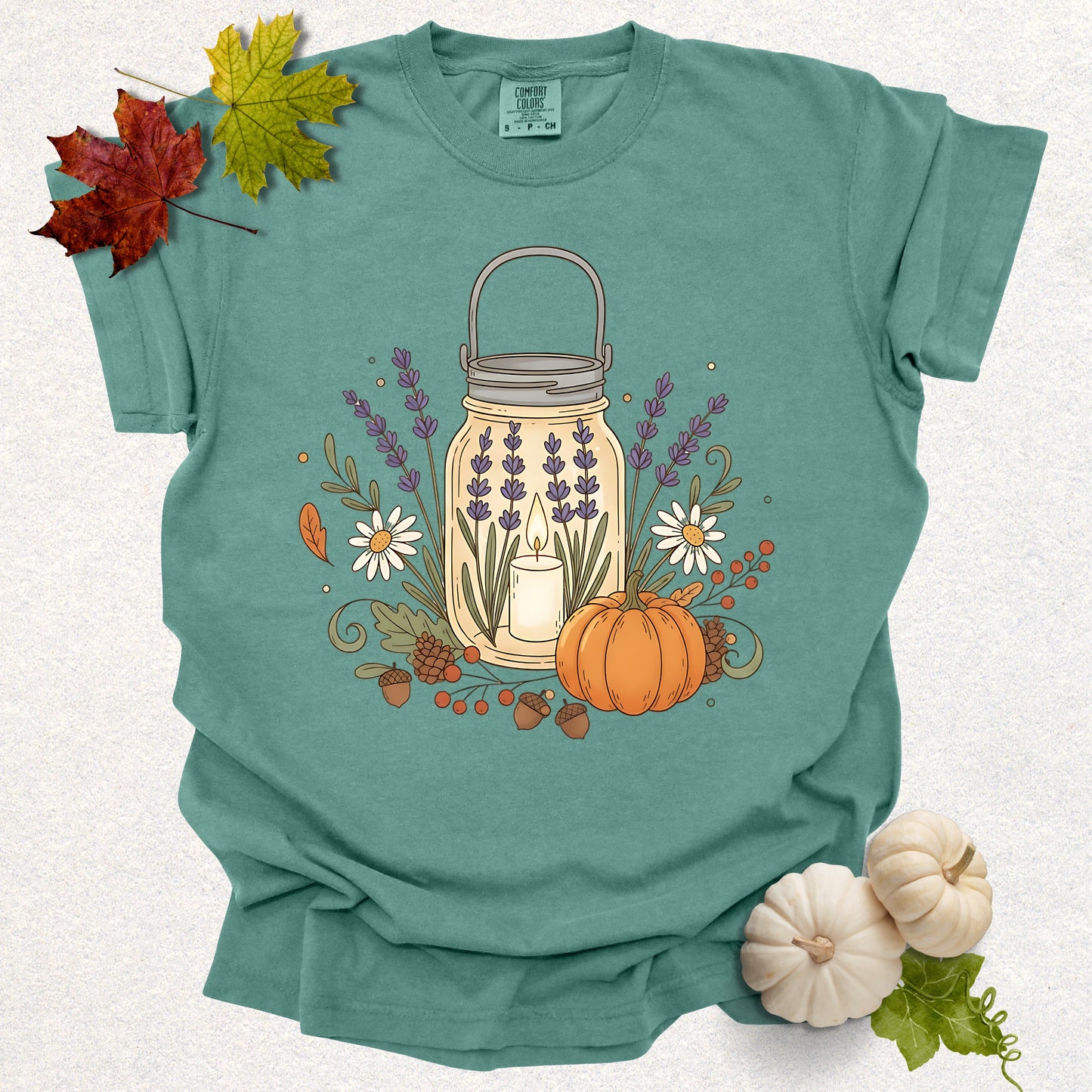 Autumn Lantern Glow Tee