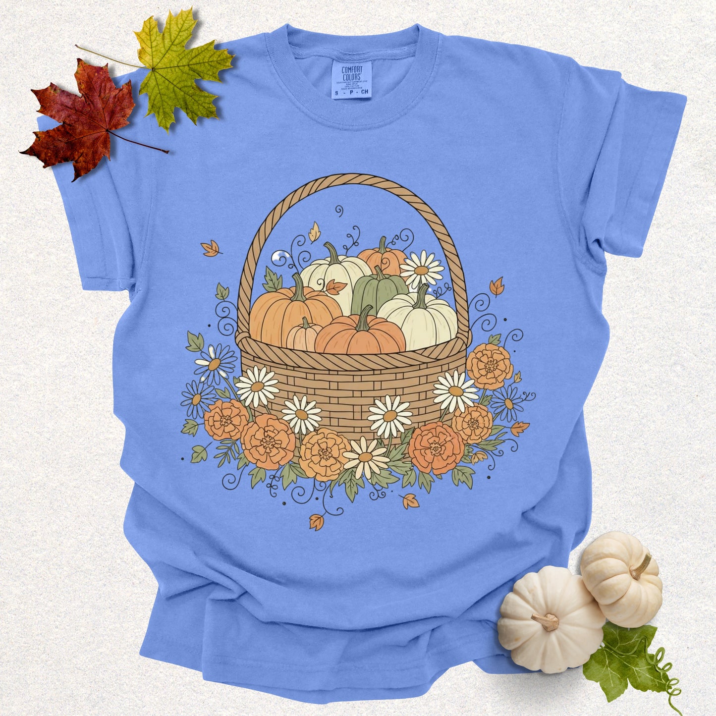 Autumn Harvest Basket Tee