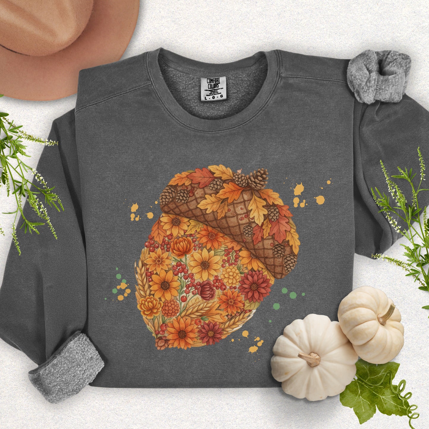 Nutty Fall Lightweight Sweatshirt