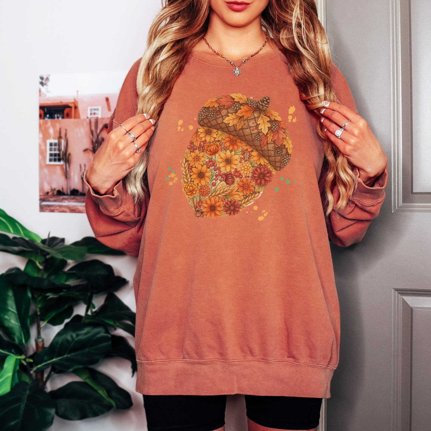 Nutty Fall Lightweight Sweatshirt
