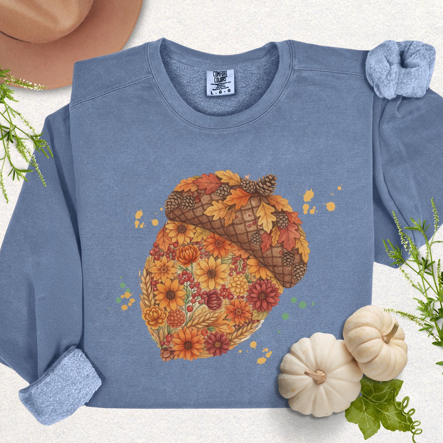 Nutty Fall Lightweight Sweatshirt
