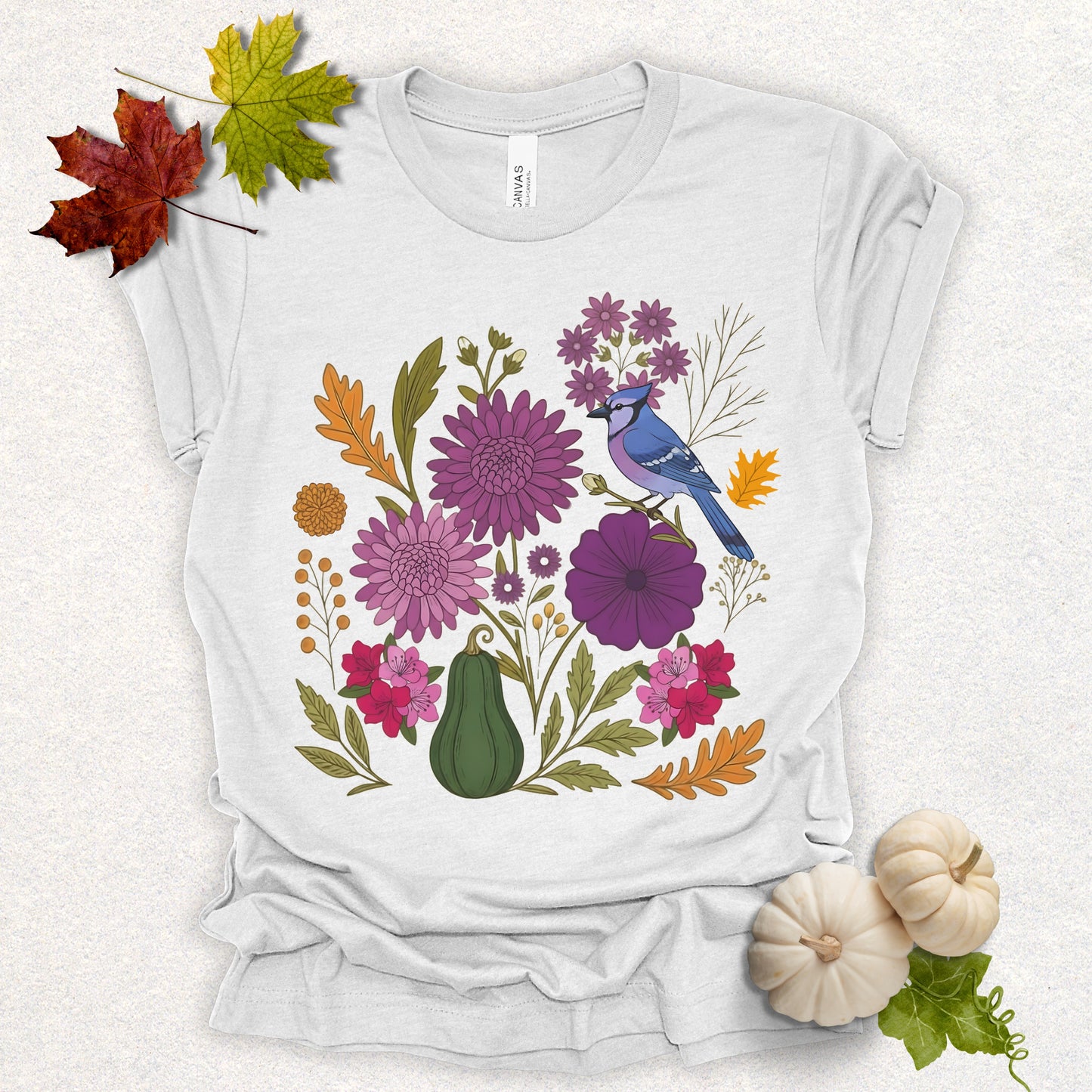 Garden Symphony Autumn Floral Tee