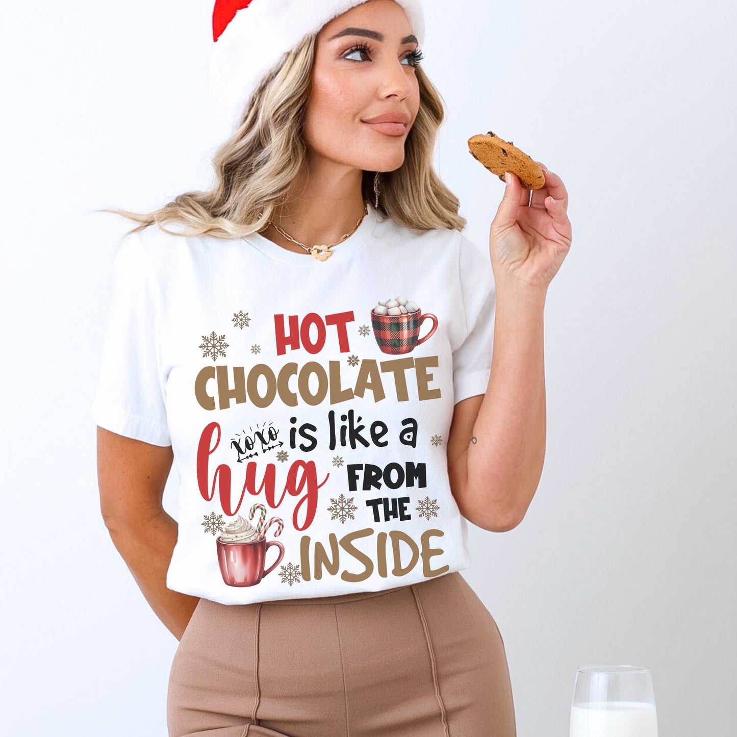 Hot Chocolate Is Like a Hug Tee