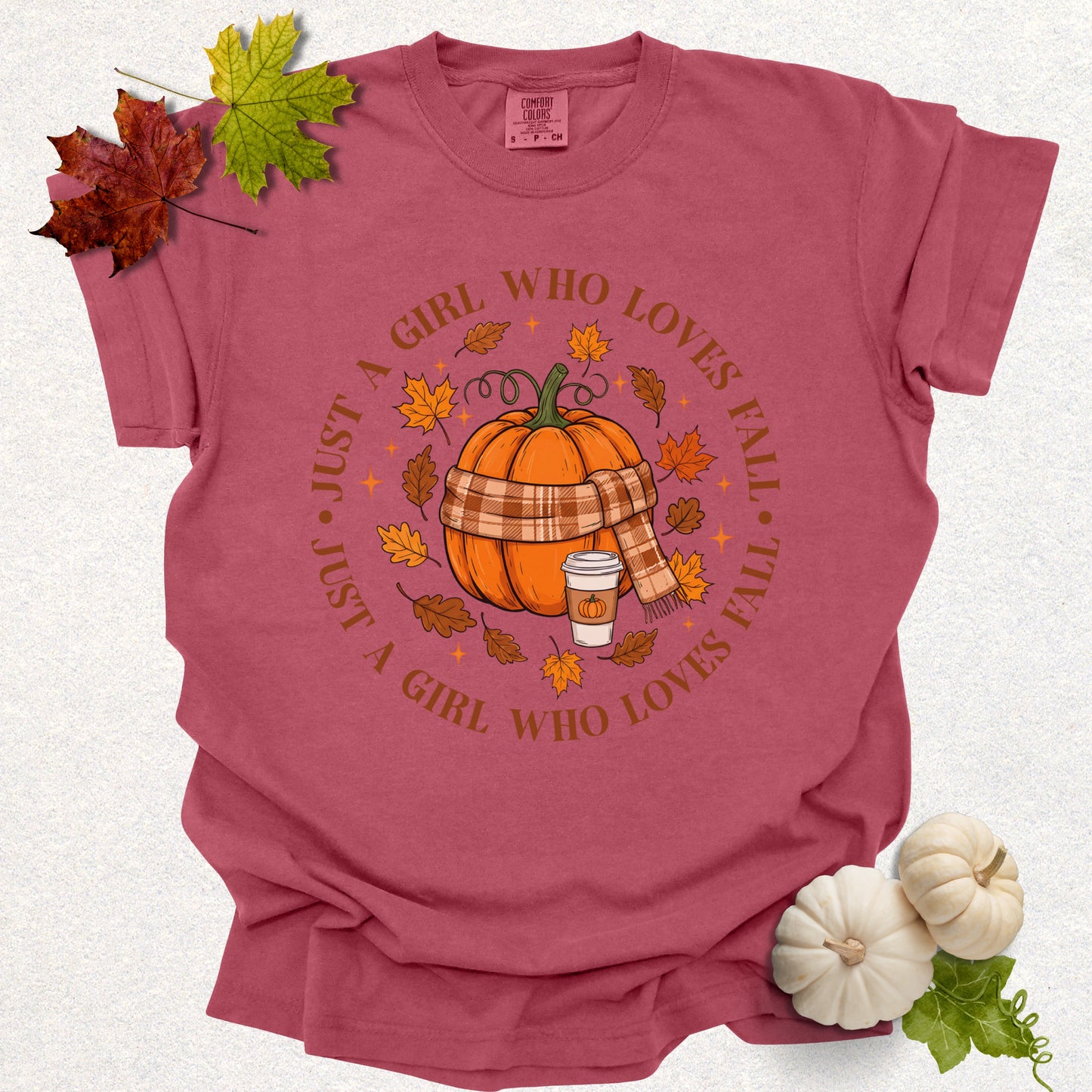 Just a Girl Who Loves Fall Tee