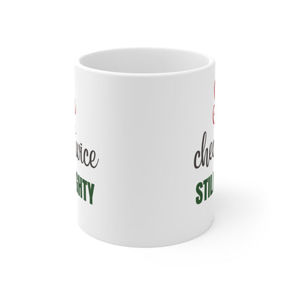 Santa Naughty Humor Mug