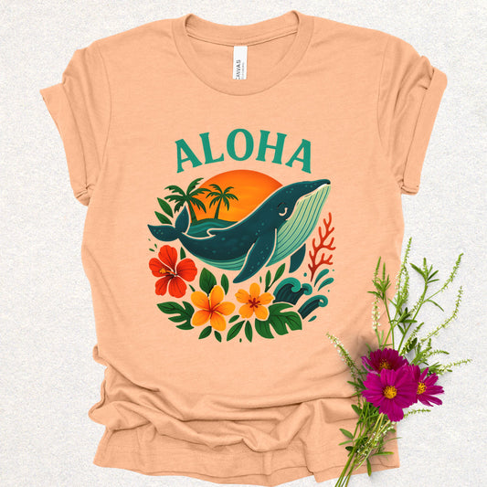 Tropical Splash Aloha Tee