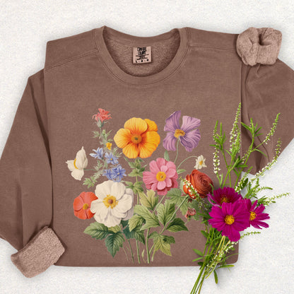 Spring Bloom Lightweight Sweatshirt (Comfort Colors)