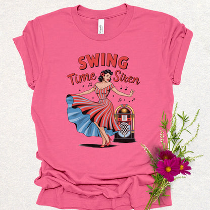 Vintage Swing Time Siren Tee