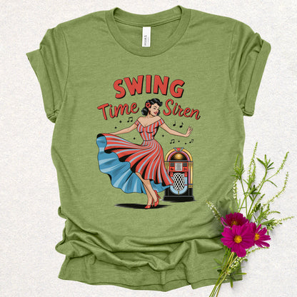 Vintage Swing Time Siren Tee