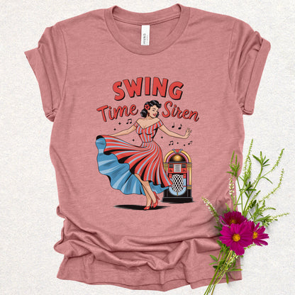 Vintage Swing Time Siren Tee