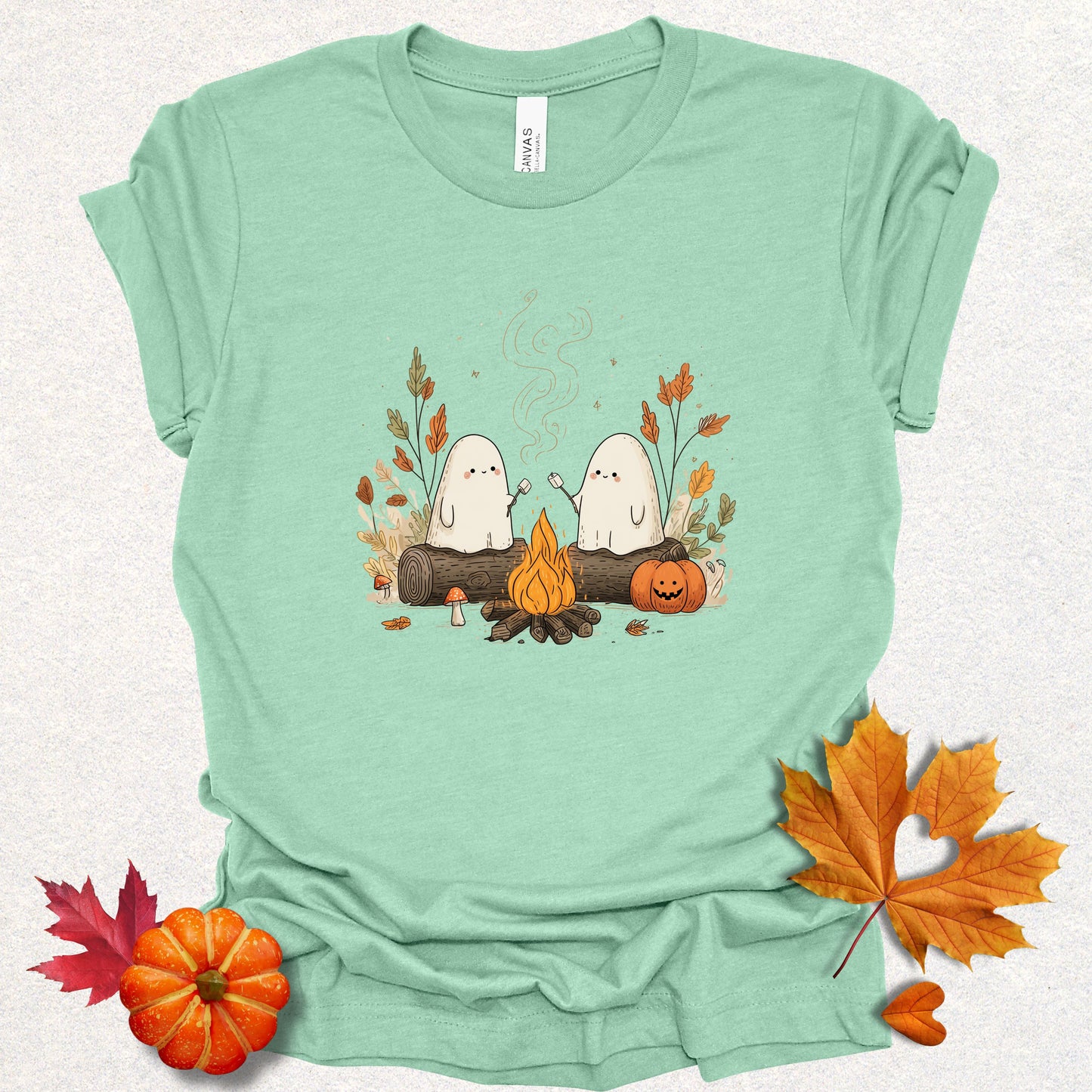 Cozy Ghost Campfire Tee