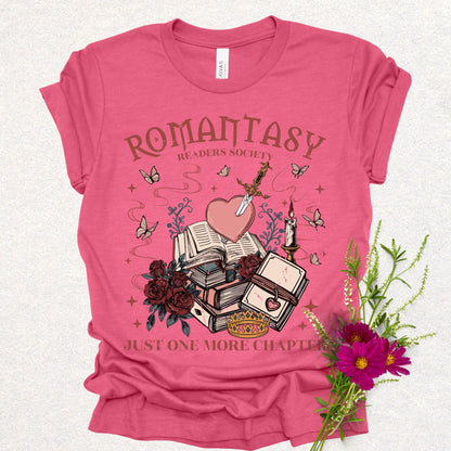 Romantasy Reader Society Tee