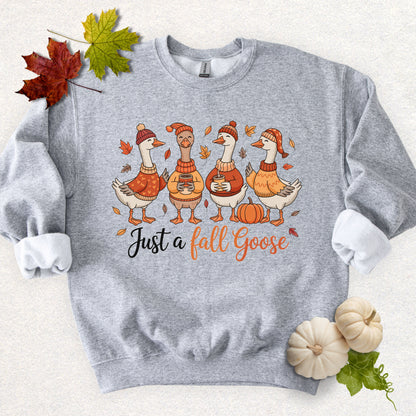 Fall Goose Crewneck Sweatshirt