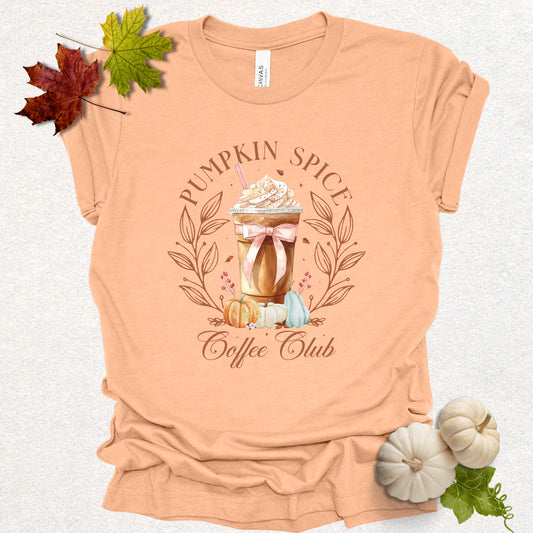 Pumpkin Spice Coffee Club Tee