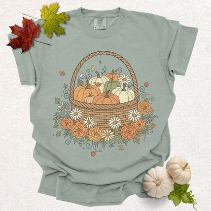 Autumn Harvest Basket Tee