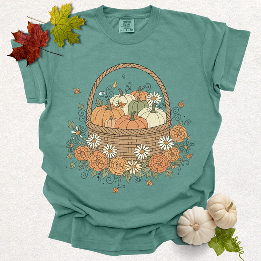 Autumn Harvest Basket Tee