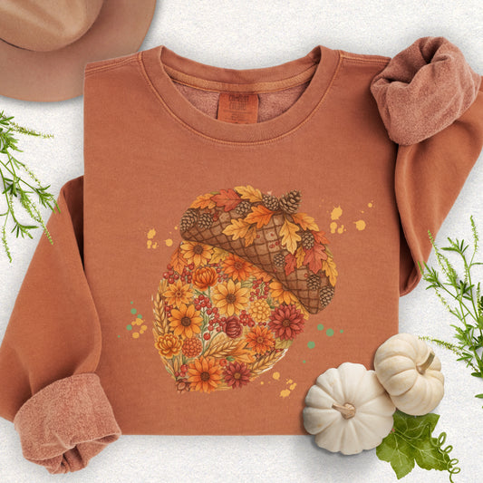 Nutty Fall Lightweight Sweatshirt