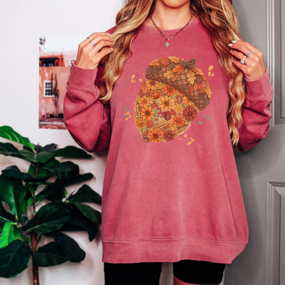 Nutty Fall Lightweight Sweatshirt