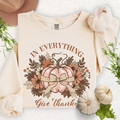 Grateful Pumpkin Lightweight Sweatshirt