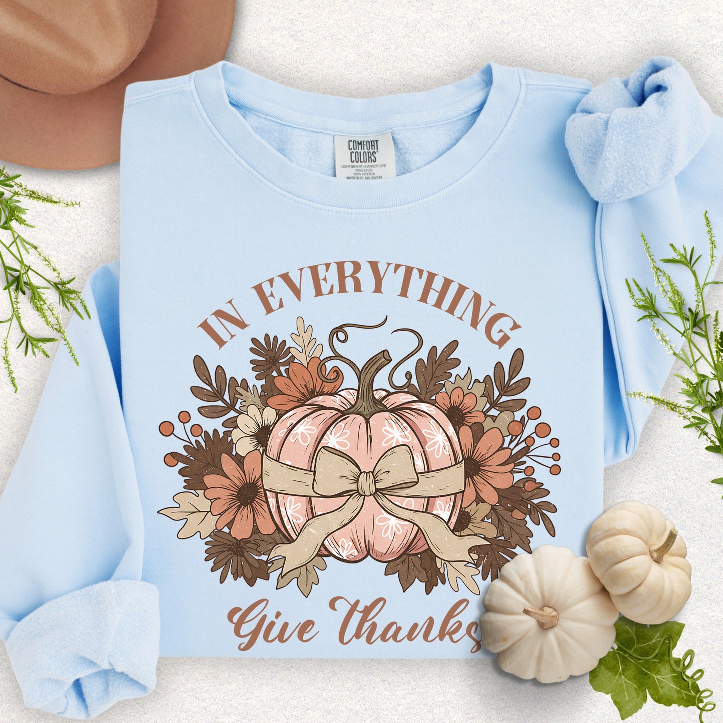 Grateful Pumpkin Lightweight Sweatshirt